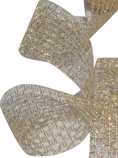 Glittering Net Ribbons