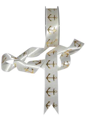 Anchor Printed Satin Ribbons