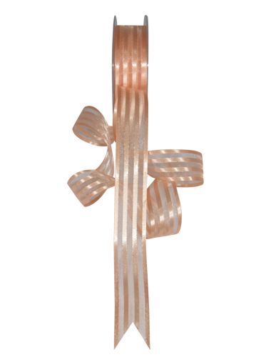 Satin Stripped Transperent Ribbons