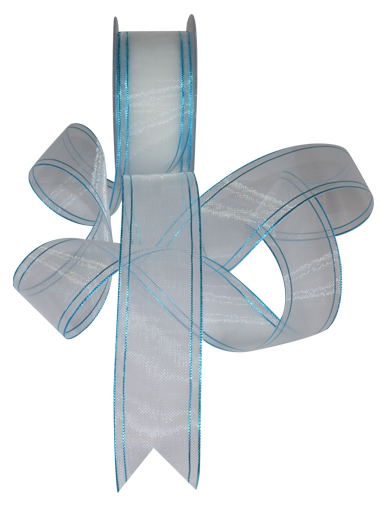 Glitter Edge Transparent Ribbons